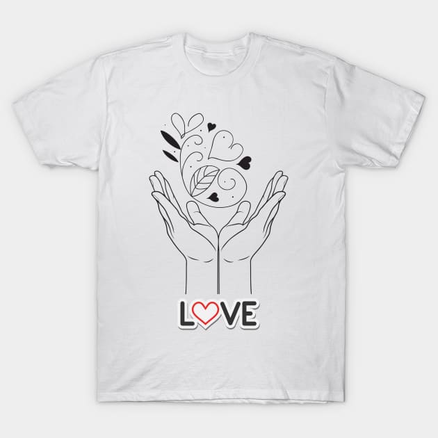 love T-Shirt by MeKong